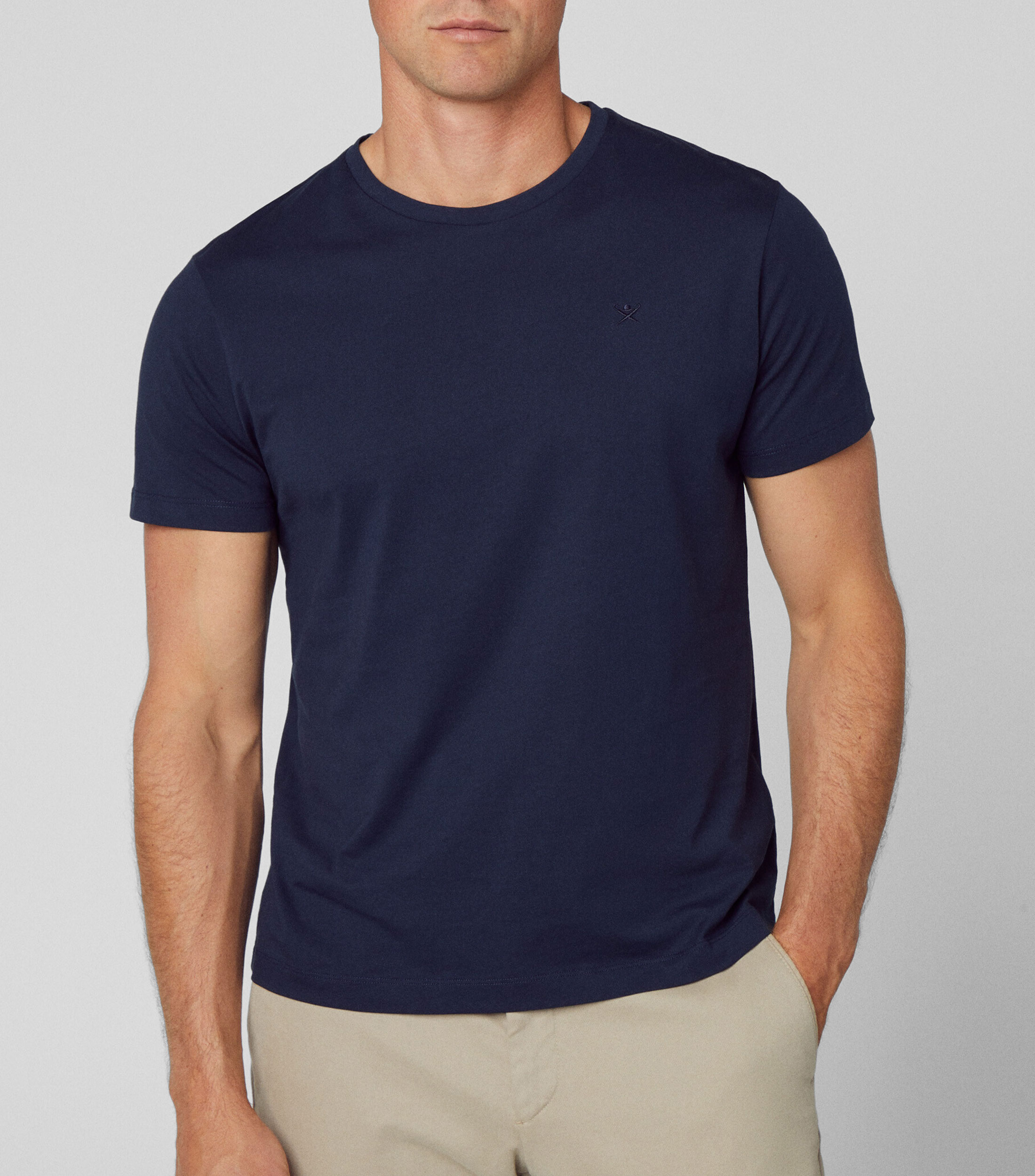 Playera cuello redondo manga corta Hombre
